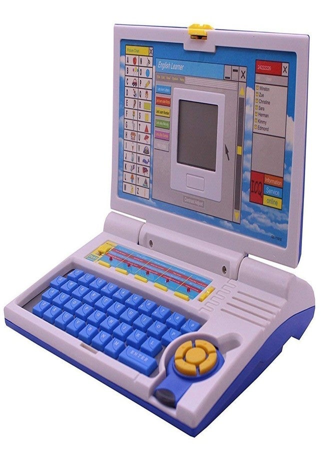 KITMEER english learner educational notebook / laptop with mouse control- Multi color - Image 4